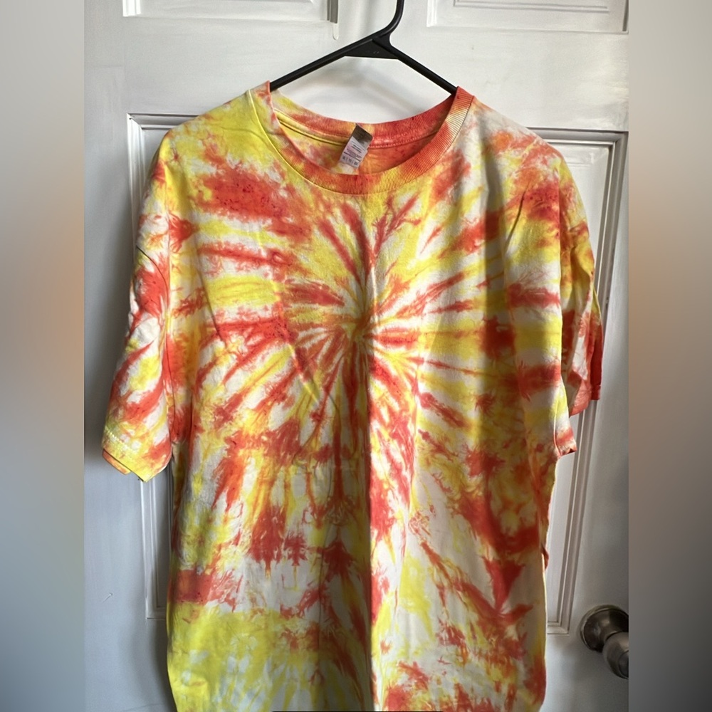 Hand-Dyed Tie-Dye T-Shirt
